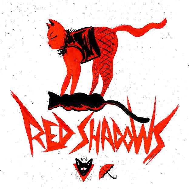La copertina di "Red Shadows" disegnata dall'artista e attivista Double whY_Y